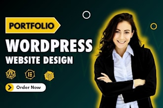 build creative and responsive portfolio or photography websites in wordpress