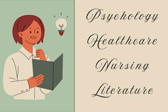 write content in nutrition, literature, nursing, healthcare, psychology