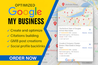 optimize local SEO gmb profile and google map citation