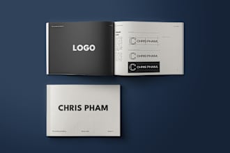 create brand identity and brand guidelines book