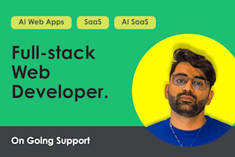 develop ai saas mvp, ai agent, mcp, ai web using react, next, python, node js