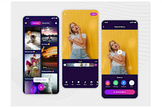 develop photo edit app and video app development, video maker app, ai effect app
