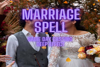 extremely powerful spell for you so your partner will do marry you spell