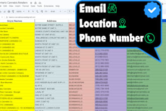 collect email, phone number and data entry in excel, google