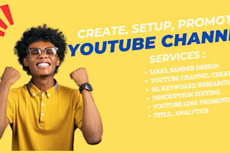 do higher ranking youtube video SEO for you and be your channel growth manager