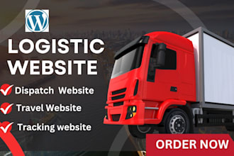 build a logistics, trucking, dispatch, freight and moving website