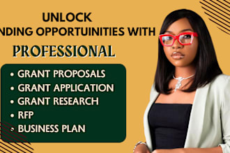 do grant research, grant writing and application for profits and non profits