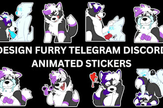 draw furry telegram stickers furry nsfw stickers crypto animated stickers