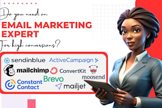 do constant contact, sendinblue, mailchimp, convertkit, mailjet email marketing