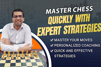 be your chess coach and provide personalized lessons