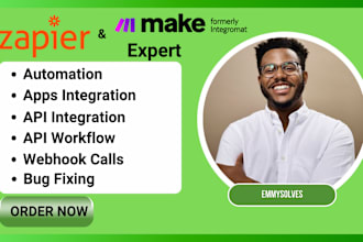 fix make com zapier in 1 hour expert automation make workflow make com made