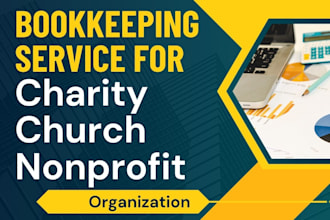 charity church nonprofit bookkeeping in quickbooks and xero