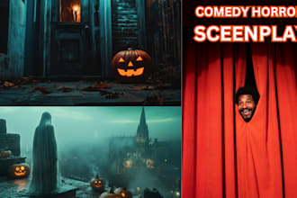 do comedy feature film script writing horror screenplay movie script writer