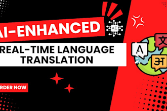 provide ai enhanced real time language translation