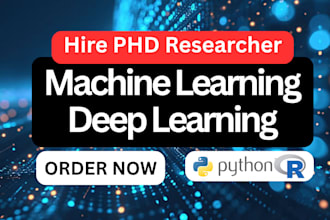 do data science projects with machine learning and deep learning in python or r