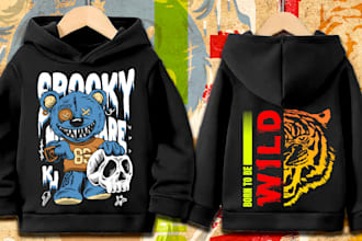 design streetwear hoodie design