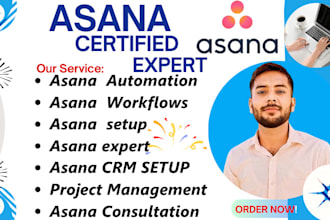 be your asana certified expert and consultan