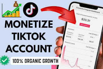 do organic tik tok monetization for tiktok creativity rewards
