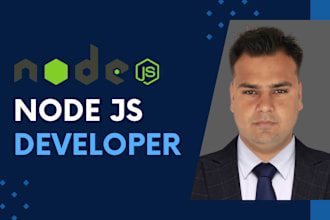 provide node js development for backend and rest API