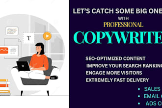 do professional copywriting and ad copywriting