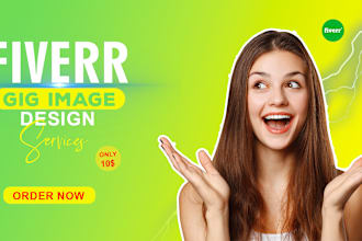 design fiverr gig picture and gig thumbnail image cover