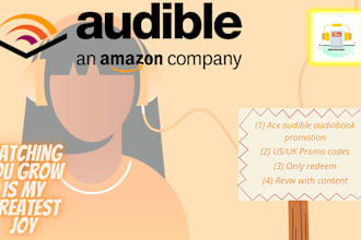 promote your amazon acx audible audiobooks