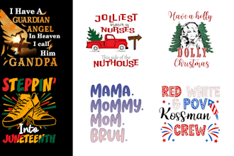 do unique custom t shirt designs for dtg dtf printing