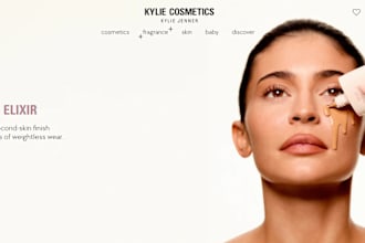design cosmetic products shopify store skincare store body care website spa