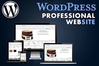 build a wordpress website, work as a wordpress designer and developer