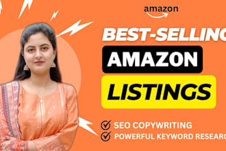 be your professional amazon listing optimization and PPC expert