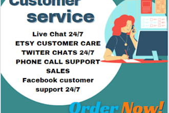 provide full time customer service support