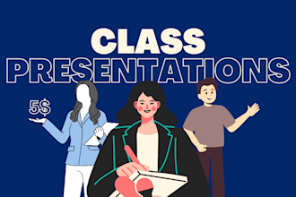 make educational ppt presentations in 24hrs