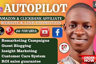 promote autopilot amazon, clickbank travel affiliate website for passive income