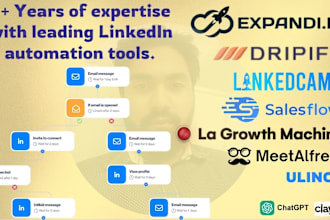 set up linkedin automation to maximize sales appointments using expandi dripify