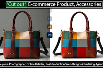 cut out images, retouching, resizing, enhancements