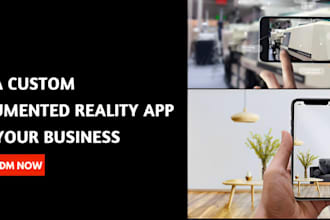 develop augmented reality ar app, virtual om ar, unity, IOS, android app