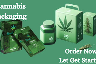 do cbd cannabis product packaging cigarette die cut maylar bag weed label design
