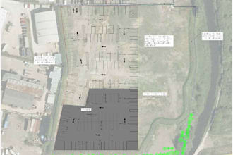 design parking lots, rv park and, parking truck layout