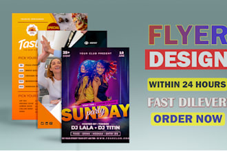 create professional flyer design to boost your business