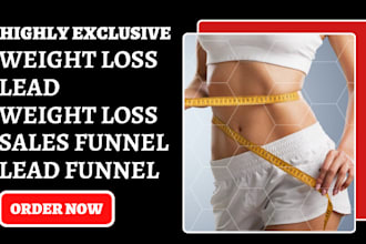 generate weight loss leads health and fitness leads  weight fitness sales funnel