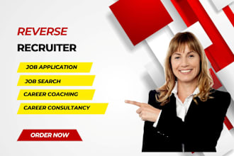 do reverse recruitment to search and apply organic job