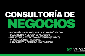 consultoría de negocios y desarrollo comercial