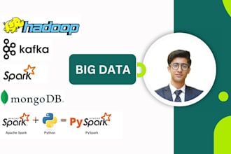 do big data analytics using hadoop, kafka, pyspark and mongodb