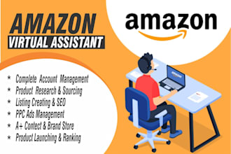 be your expert amazon fba virtual assistant, amazon store VA
