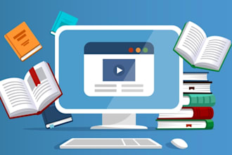 develop engaging and interactive e learning website for you