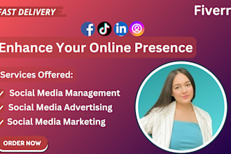 manage instagram, facebook, linkedin, and tiktok accounts