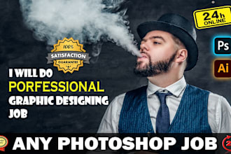 do any photoshop image editing job from photo manipulation