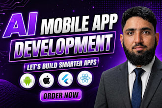 build ai mobile apps, ai chatbots, ai websites, and ai mvp apps as ai developer