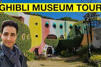 booked studio ghibli museum, purchase item  in japan and tokyo