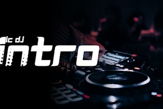 create punchy and epic dj intro, dj drops or radios ids